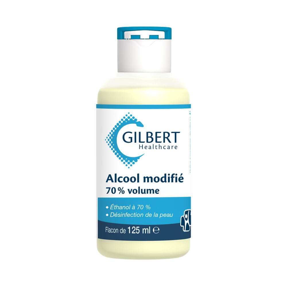 Alcool modifié 70% vol. Flacons - Gilbert